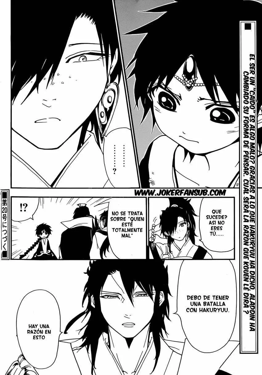 Magi - Labyrinth of Magic capítulo 262, página 19