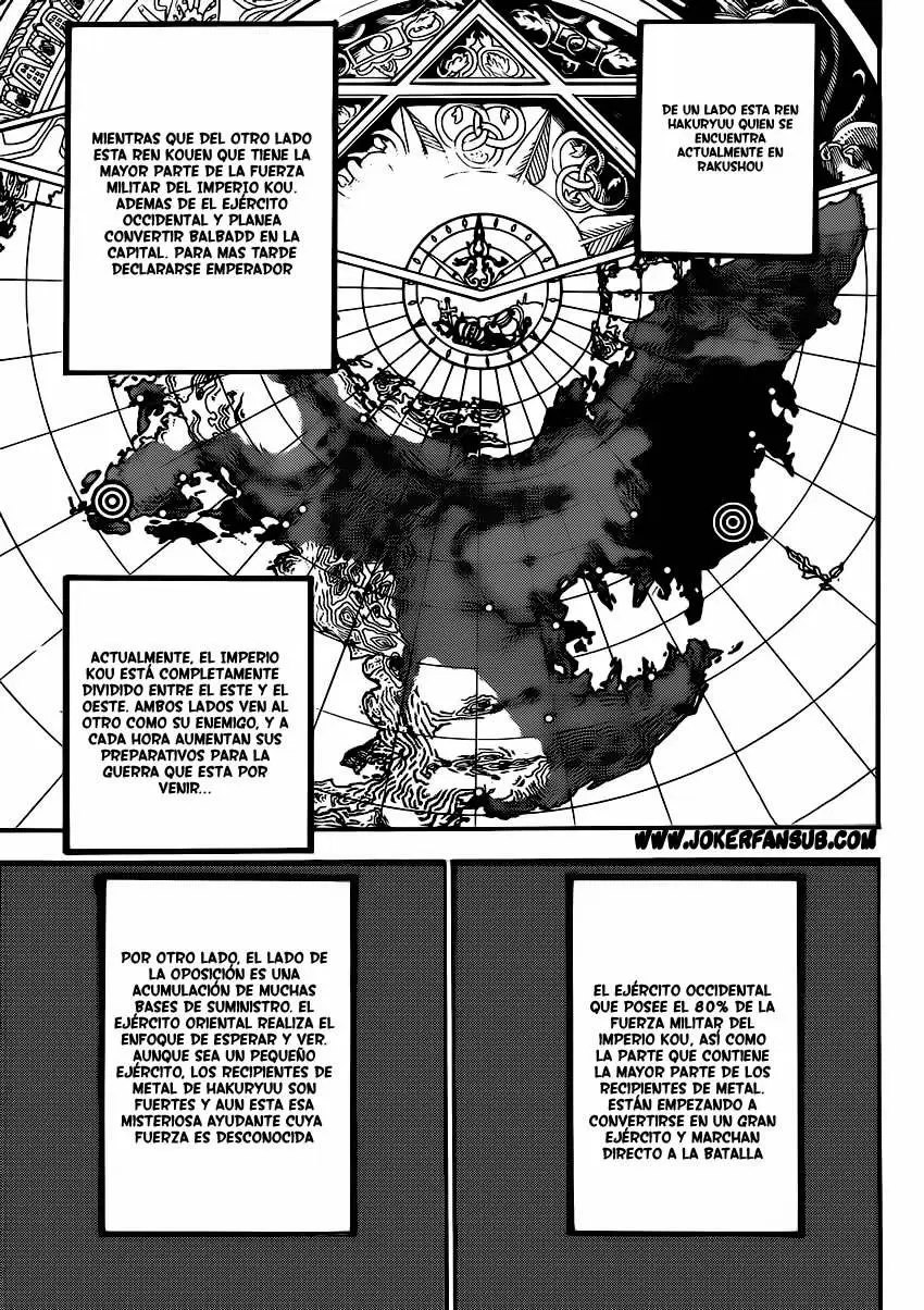 Magi - Labyrinth of Magic capítulo 265, página 8