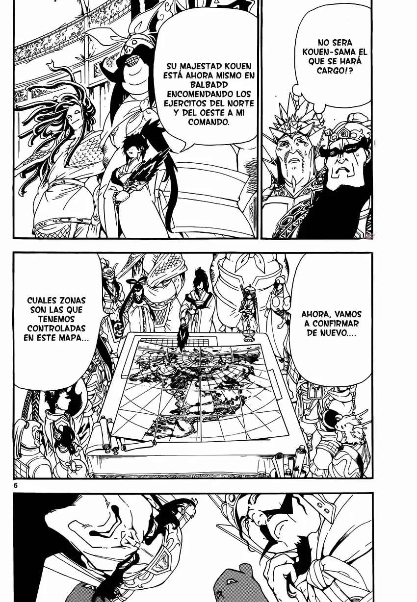 Magi - Labyrinth of Magic capítulo 267, página 7