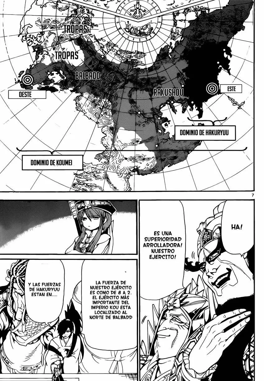 Magi - Labyrinth of Magic capítulo 267, página 8