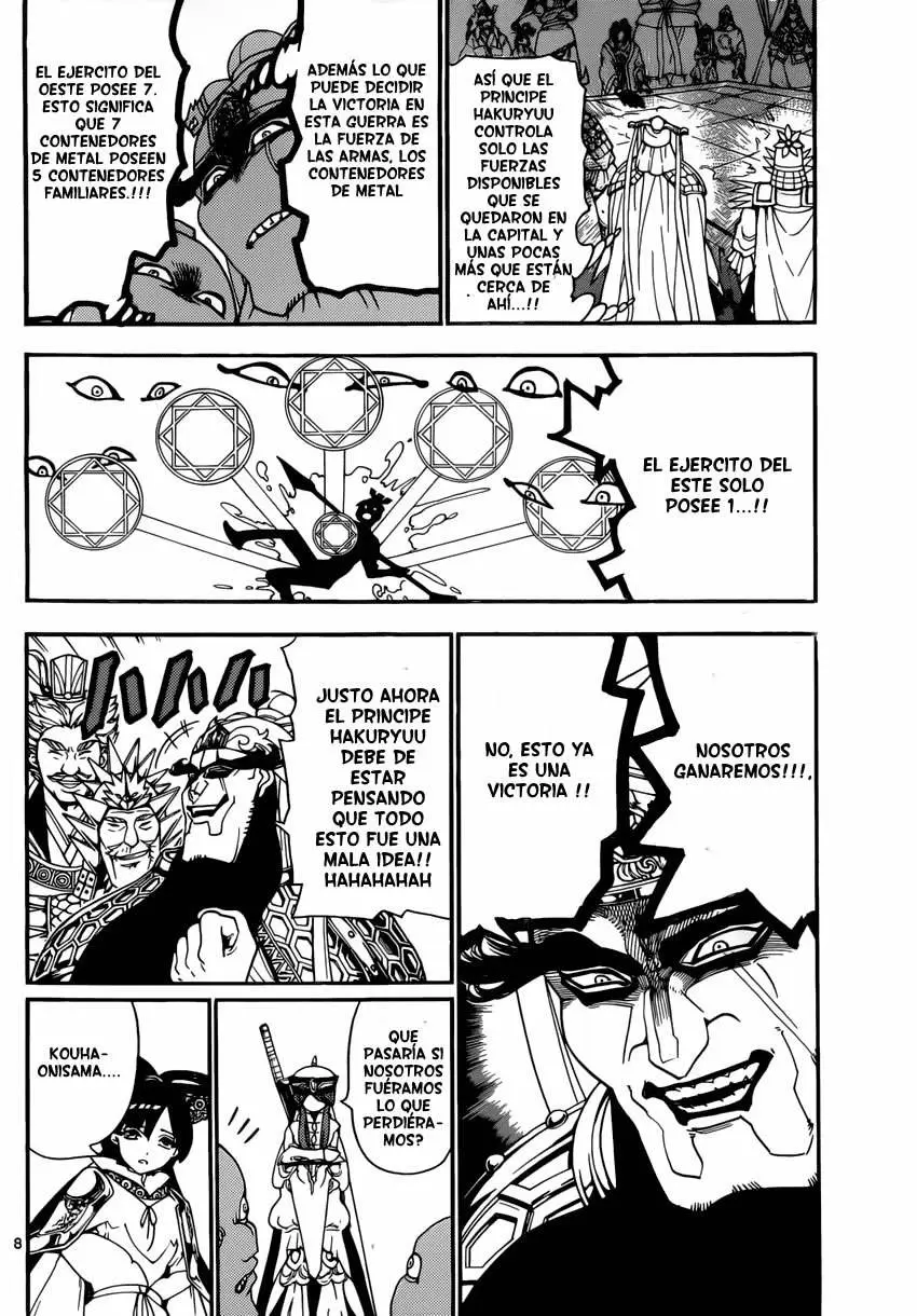 Magi - Labyrinth of Magic capítulo 267, página 9