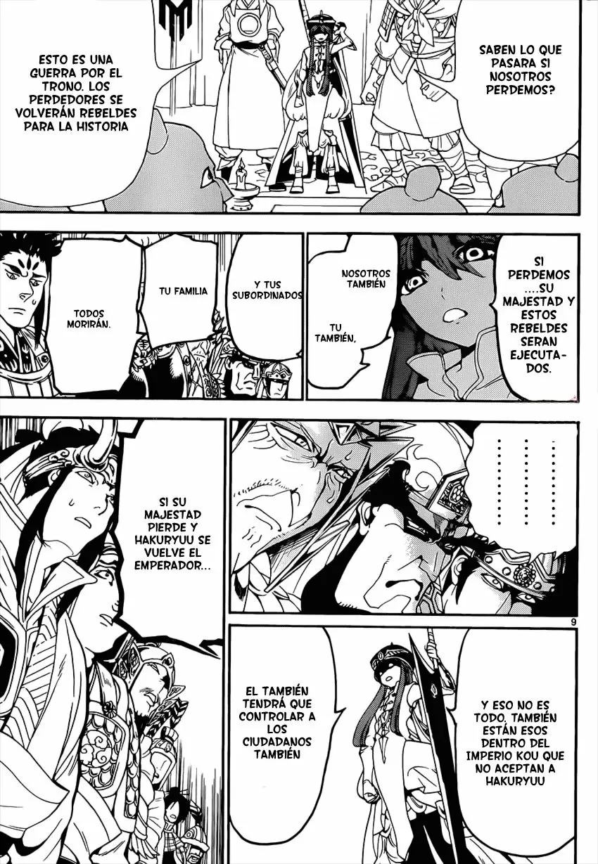 Magi - Labyrinth of Magic capítulo 267, página 10