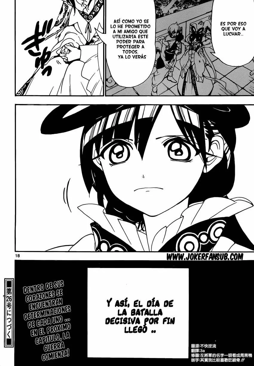 Magi - Labyrinth of Magic capítulo 267, página 18