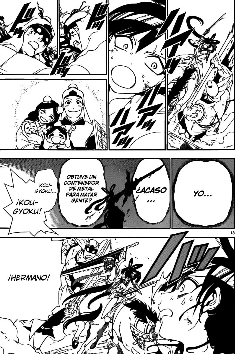 Magi - Labyrinth of Magic capítulo 269, página 14