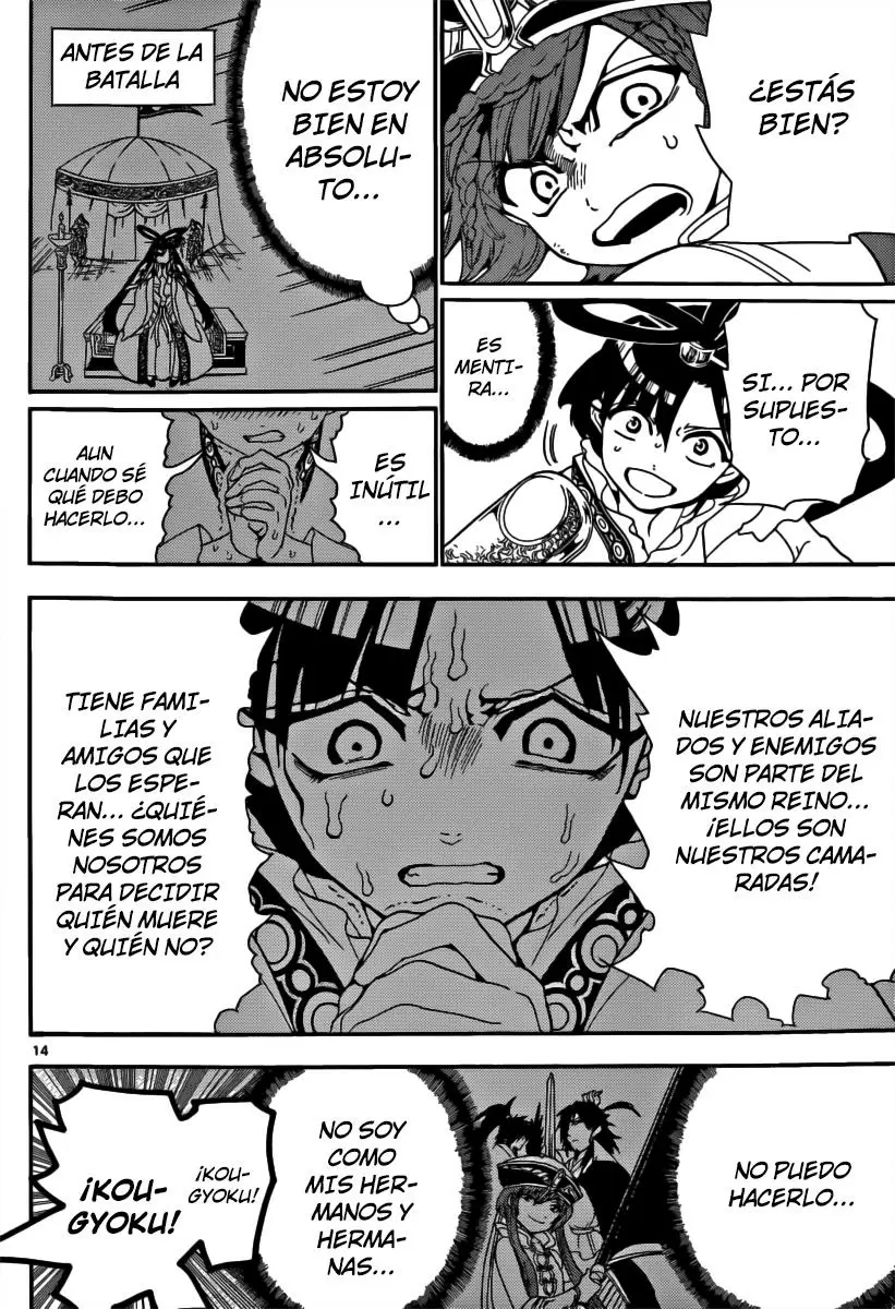 Magi - Labyrinth of Magic capítulo 269, página 15