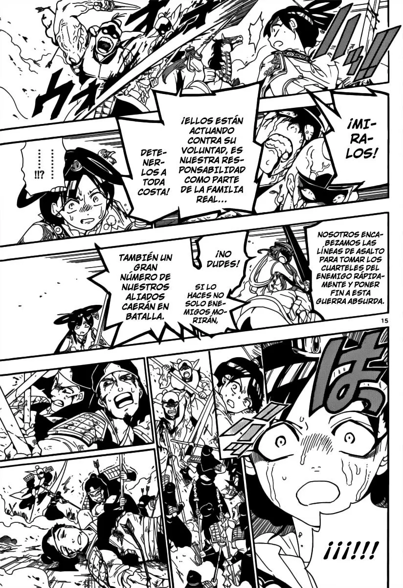 Magi - Labyrinth of Magic capítulo 269, página 16