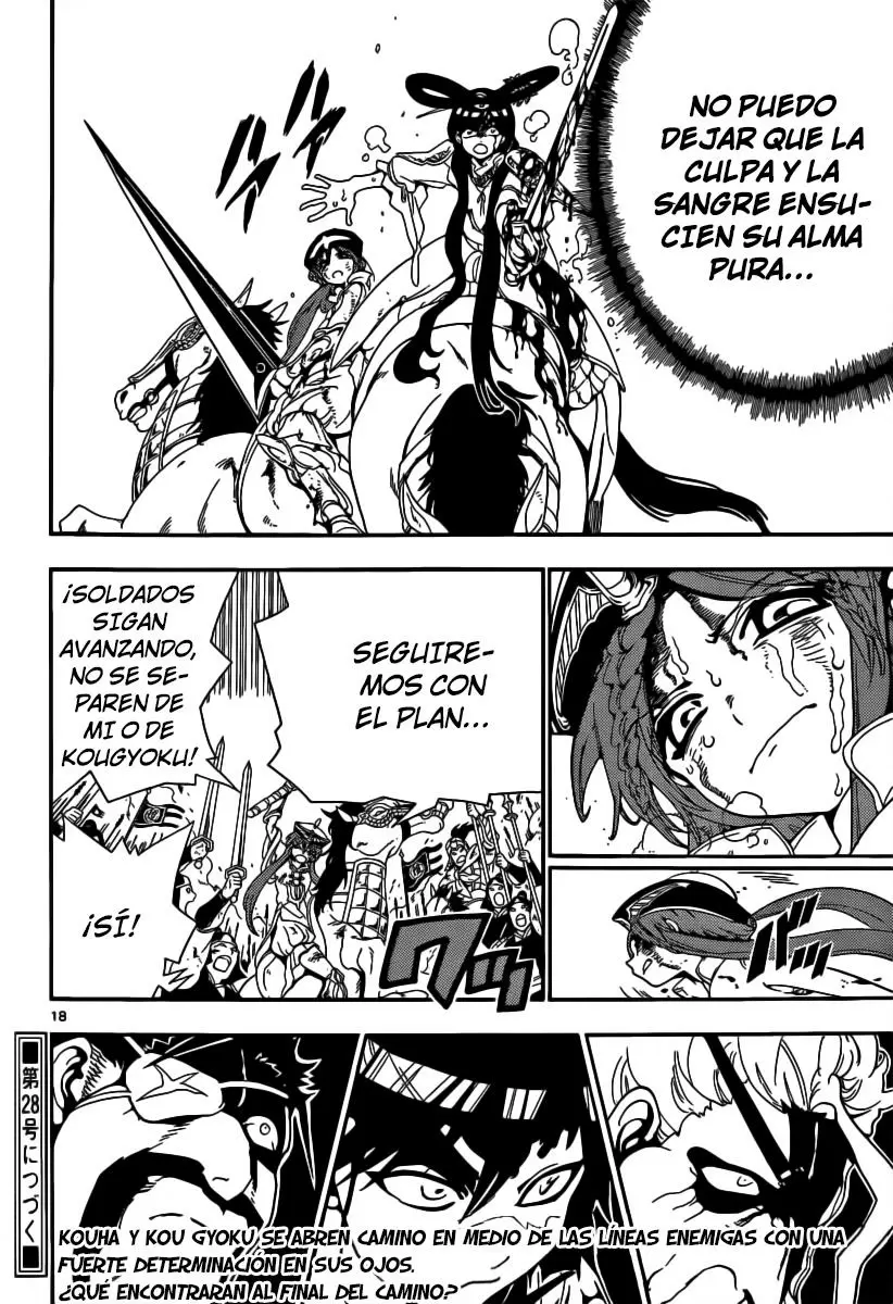 Magi - Labyrinth of Magic capítulo 269, página 19