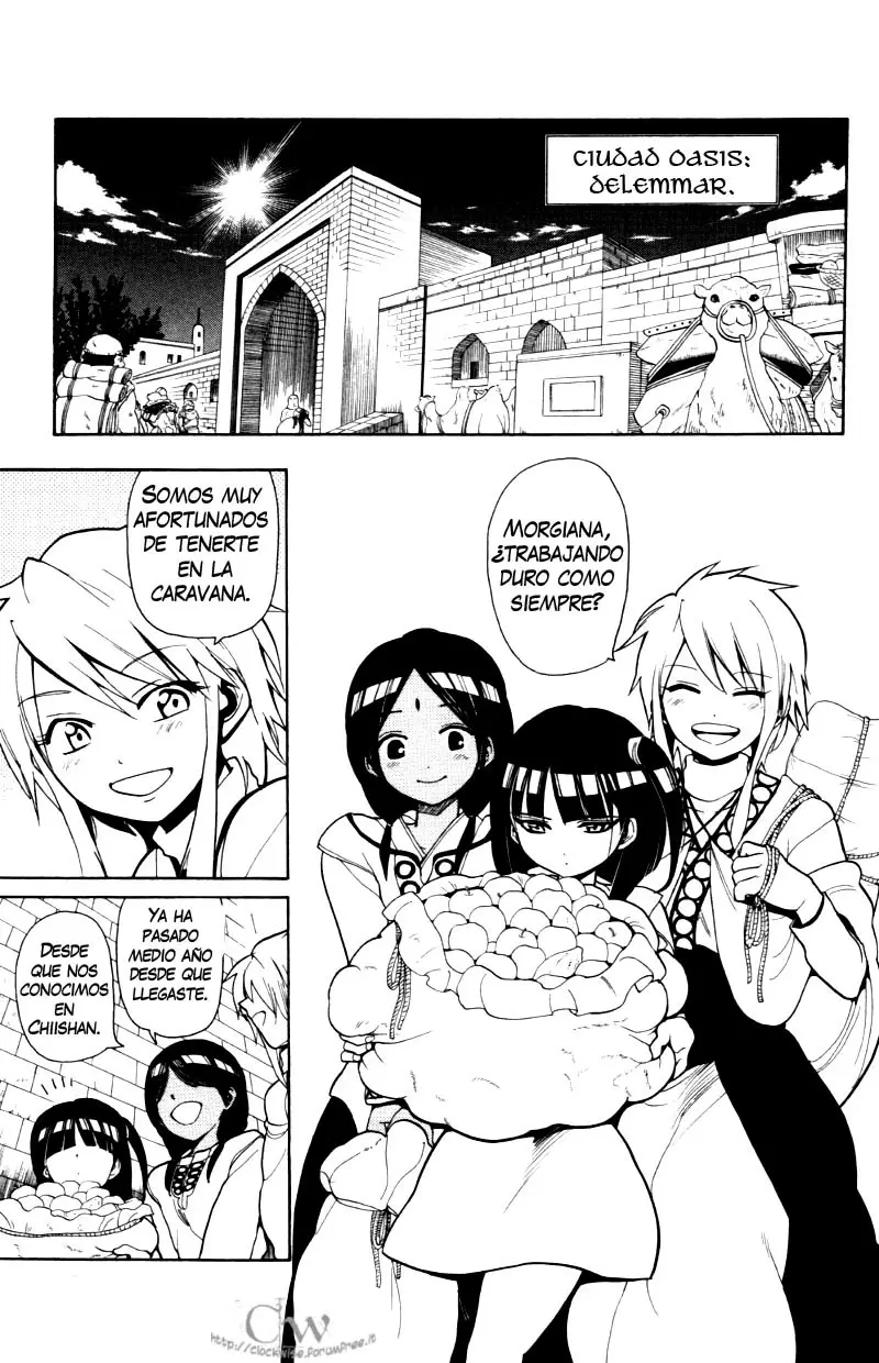 Magi - Labyrinth of Magic capítulo 27, página 5