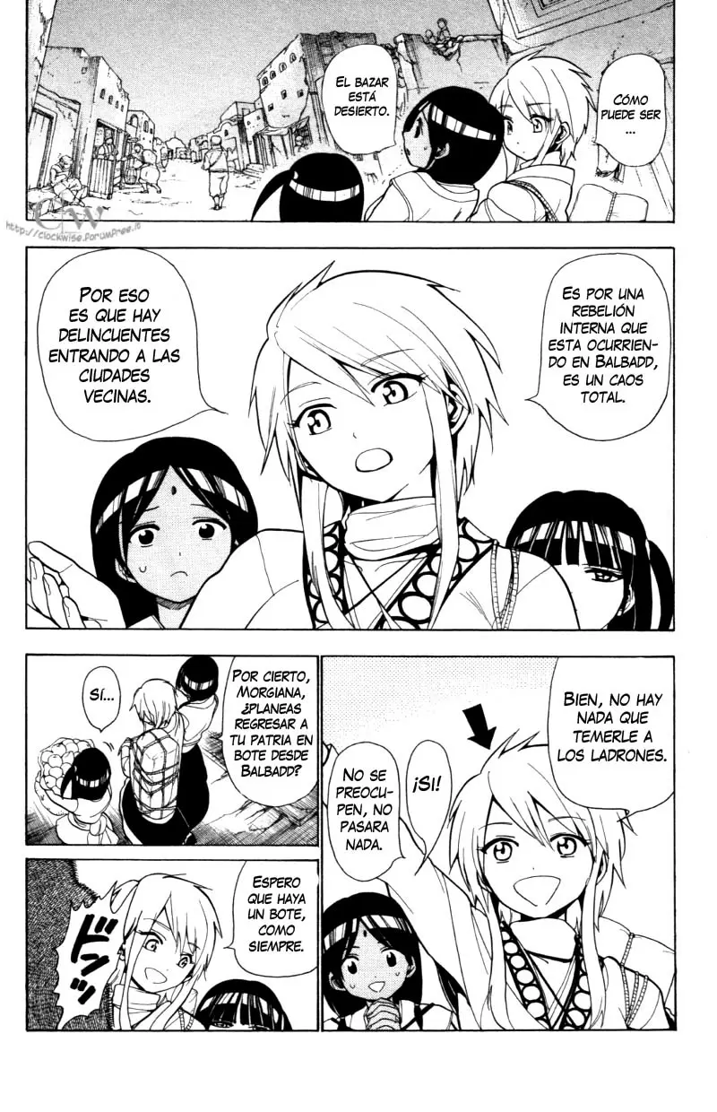 Magi - Labyrinth of Magic capítulo 27, página 8