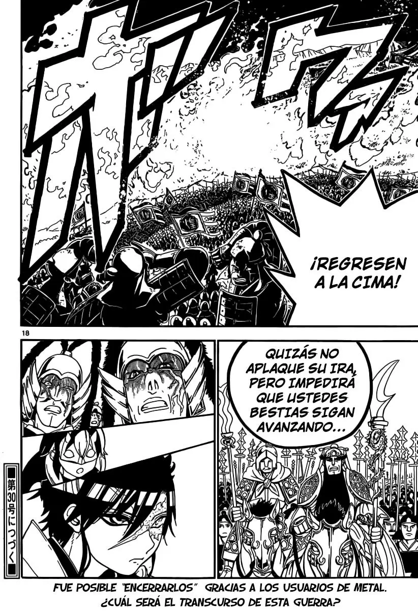 Magi - Labyrinth of Magic capítulo 270, página 18