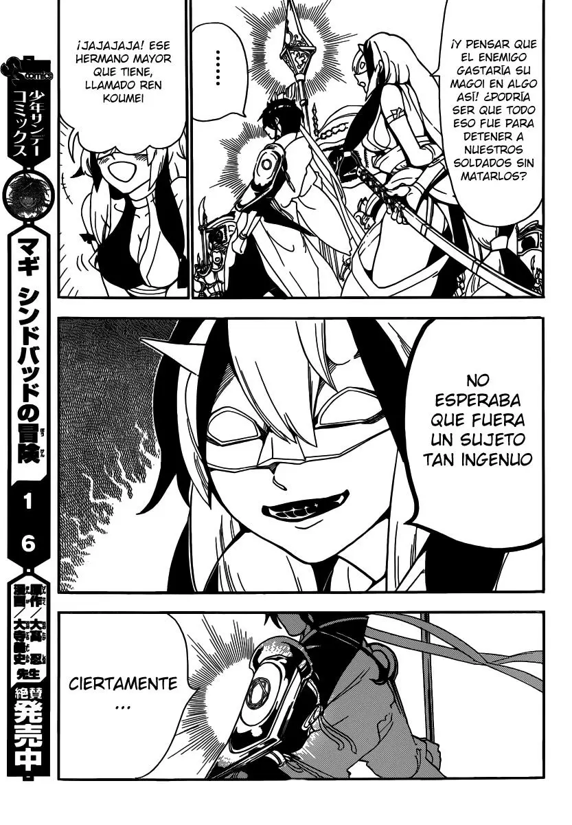 Magi - Labyrinth of Magic capítulo 271, página 7