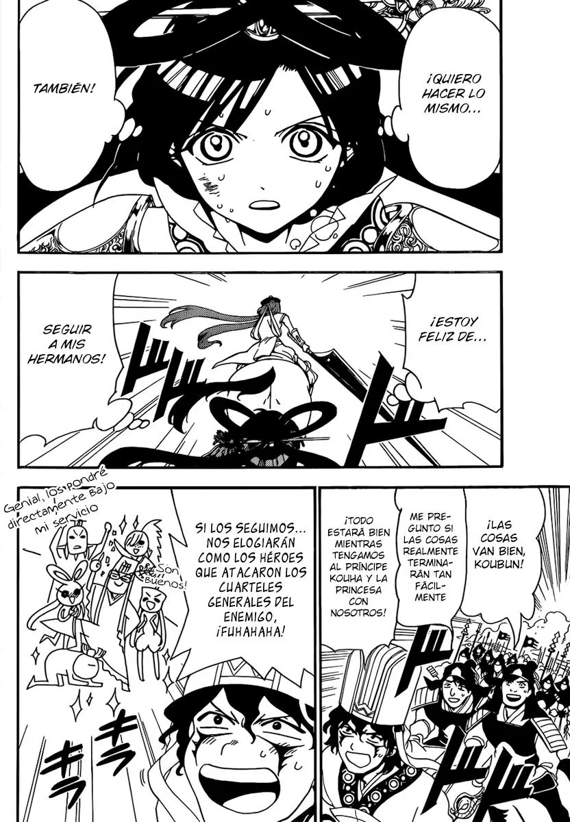 Magi - Labyrinth of Magic capítulo 271, página 10
