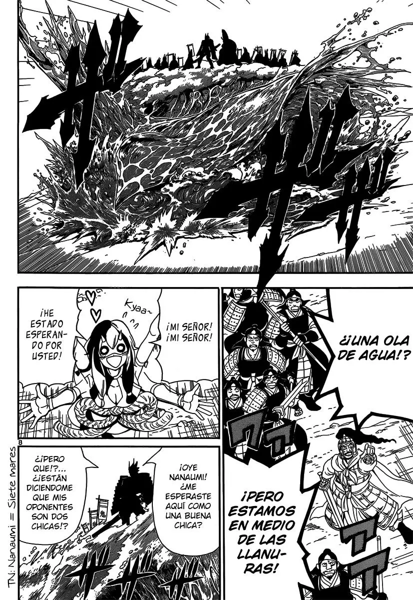 Magi - Labyrinth of Magic capítulo 273, página 8