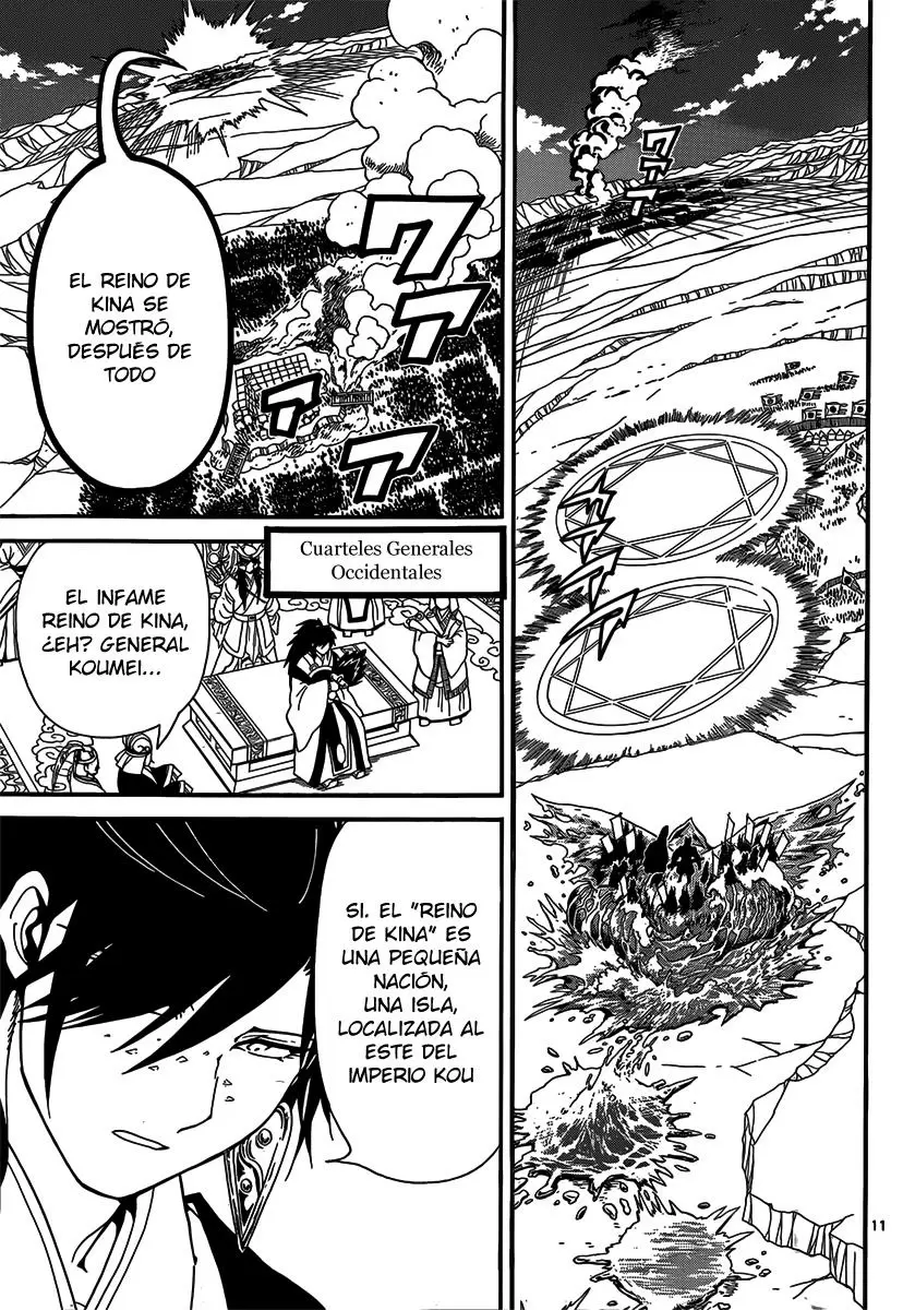 Magi - Labyrinth of Magic capítulo 273, página 11
