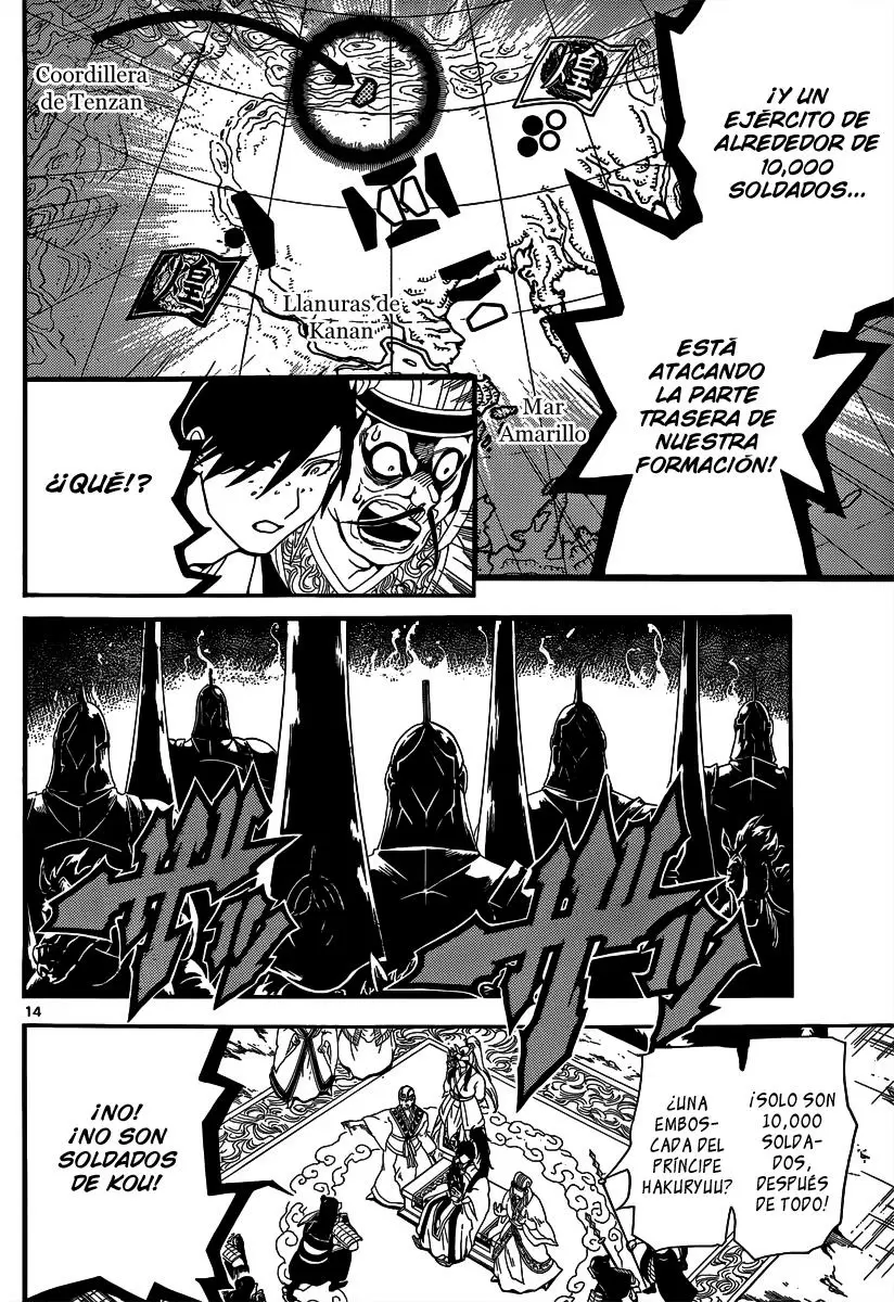Magi - Labyrinth of Magic capítulo 273, página 14
