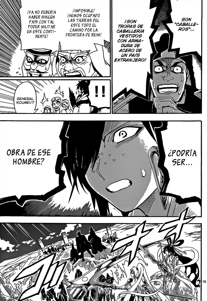 Magi - Labyrinth of Magic capítulo 273, página 15