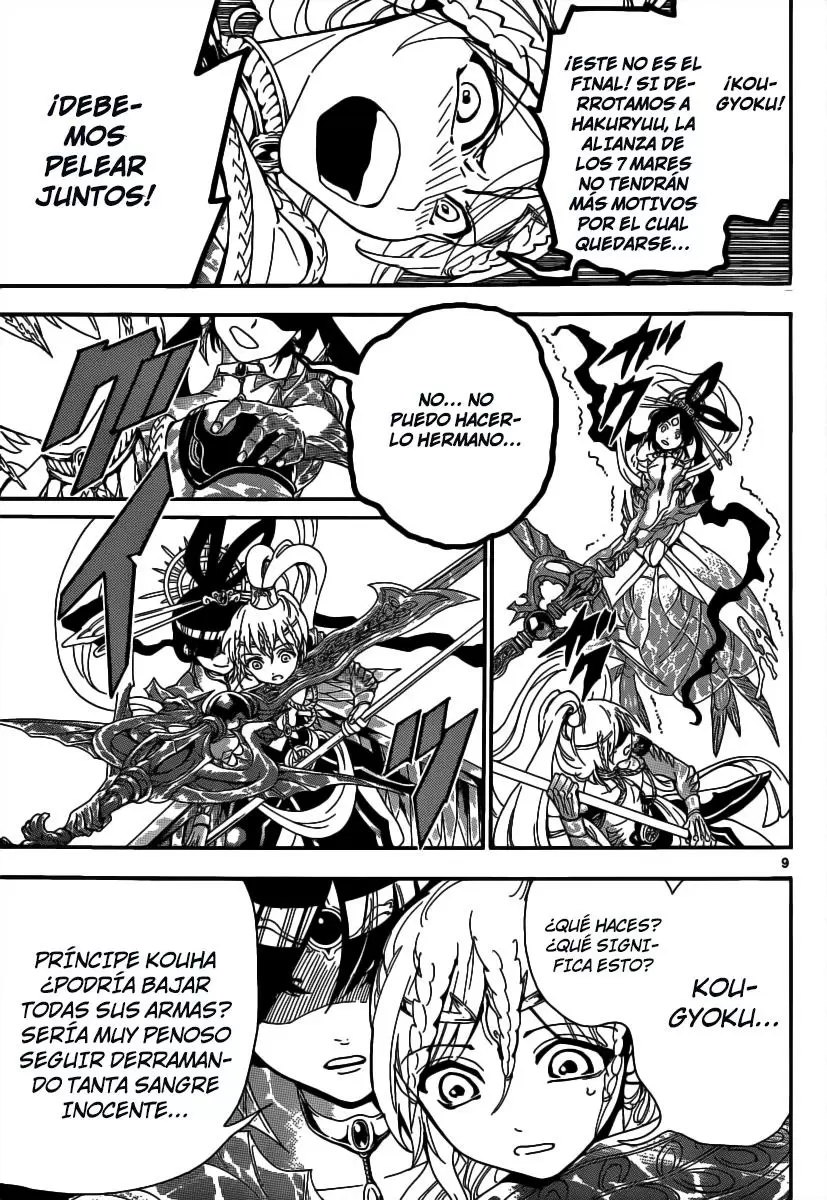 Magi - Labyrinth of Magic capítulo 277, página 10
