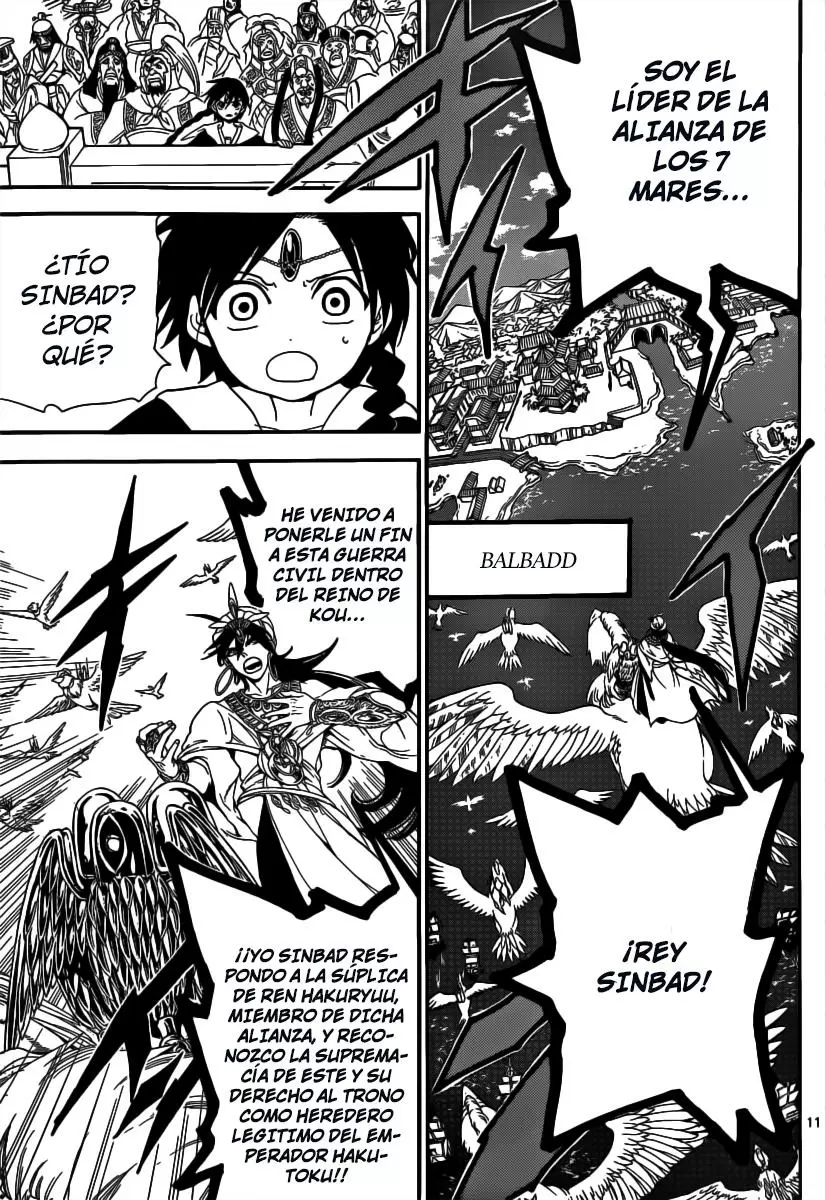 Magi - Labyrinth of Magic capítulo 277, página 12
