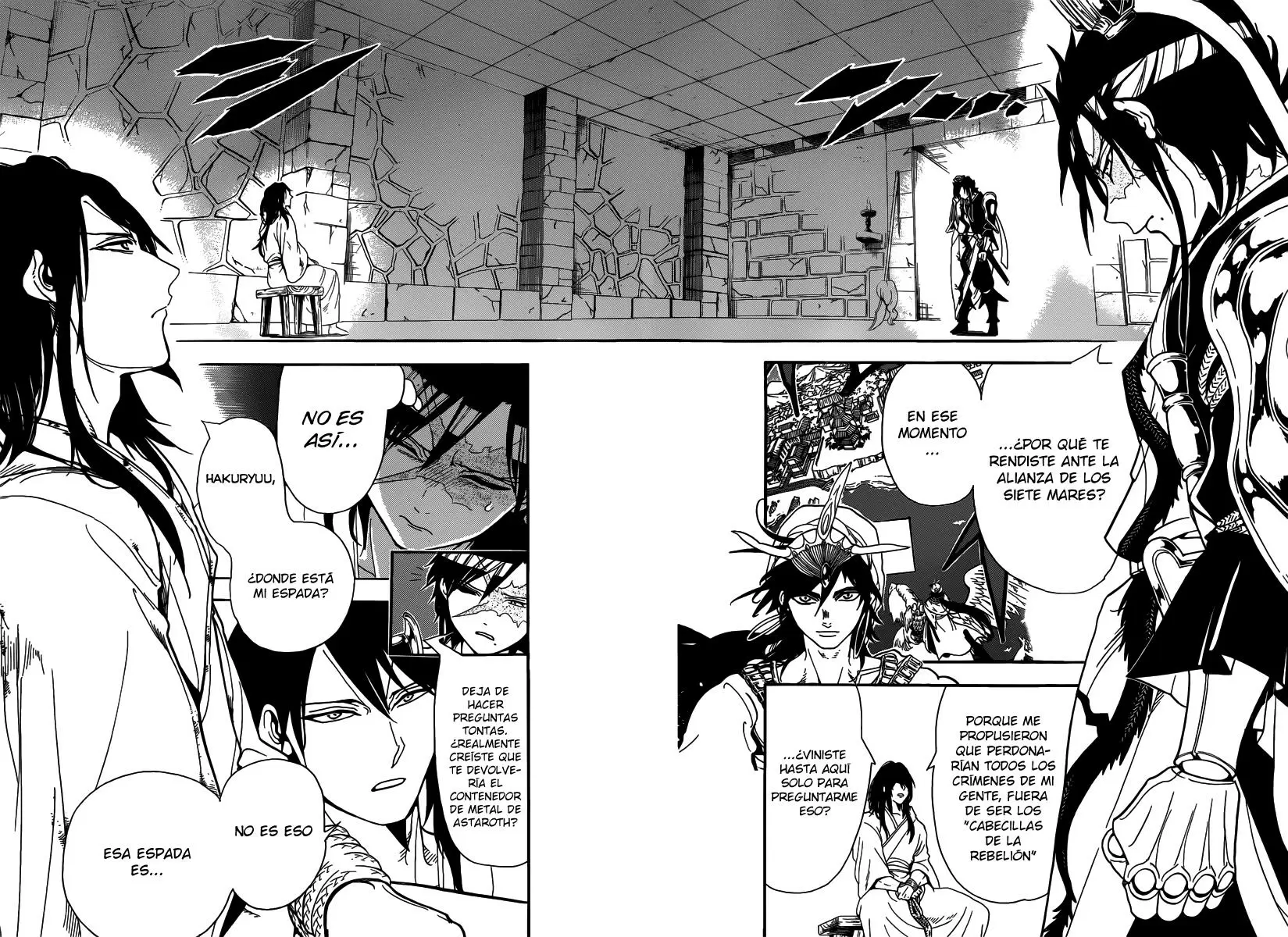 Magi - Labyrinth of Magic capítulo 278, página 4