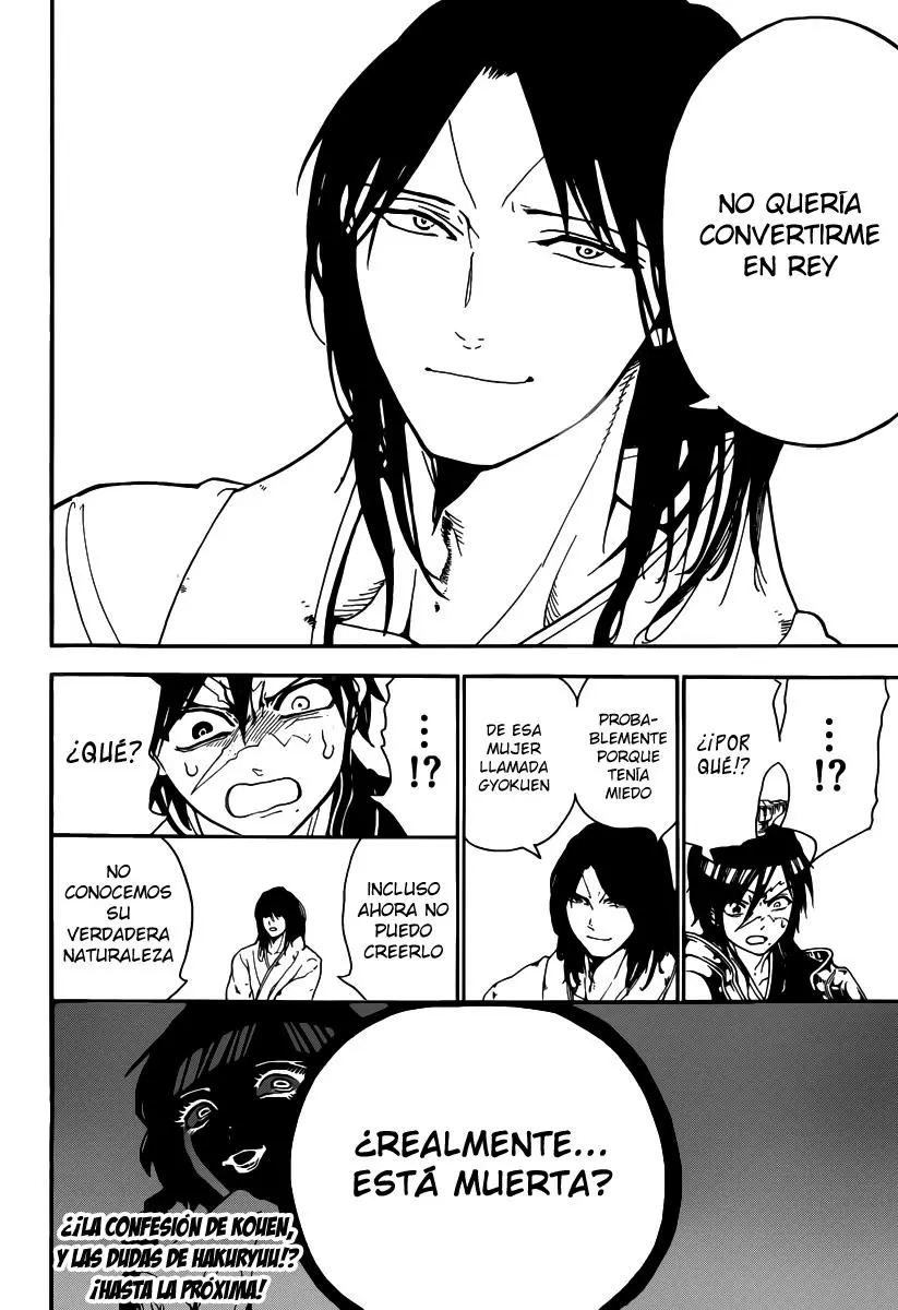 Magi - Labyrinth of Magic capítulo 278, página 17