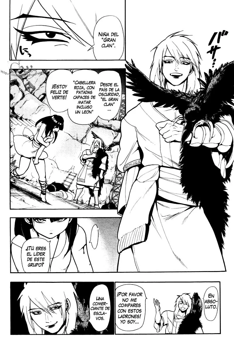 Magi - Labyrinth of Magic capítulo 28, página 17