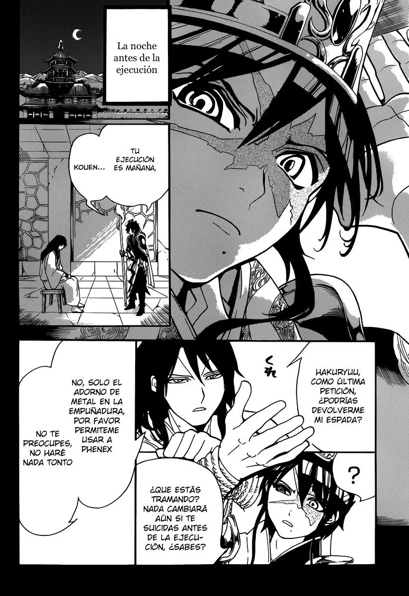 Magi - Labyrinth of Magic capítulo 280, página 8