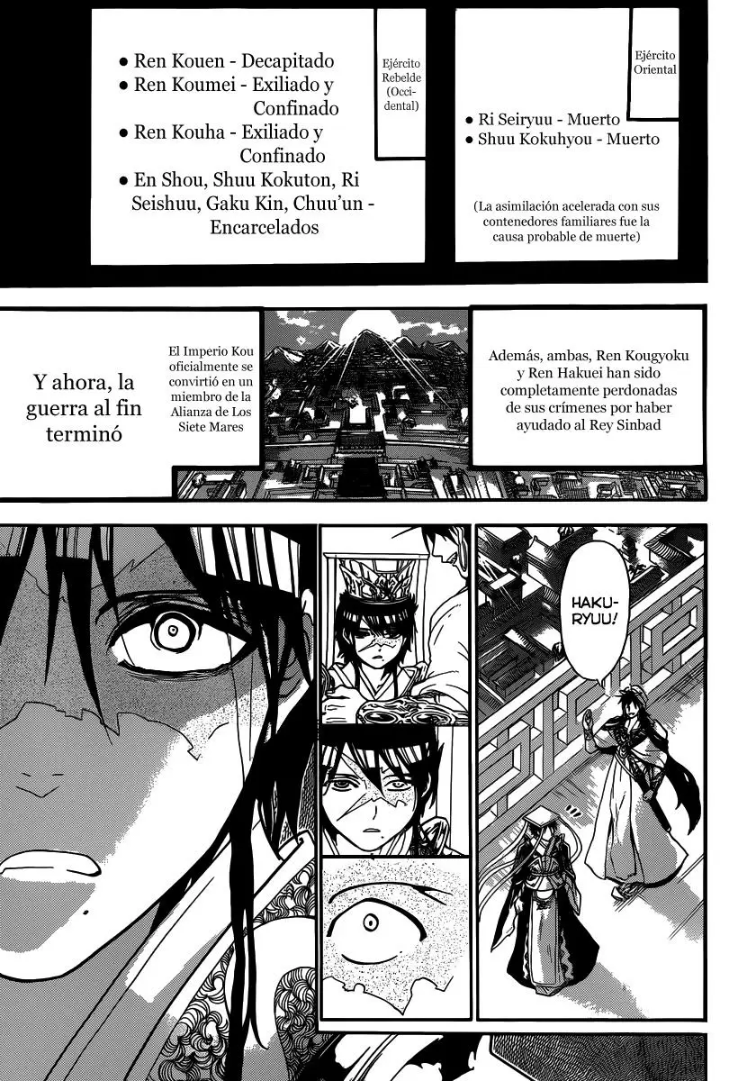 Magi - Labyrinth of Magic capítulo 280, página 15