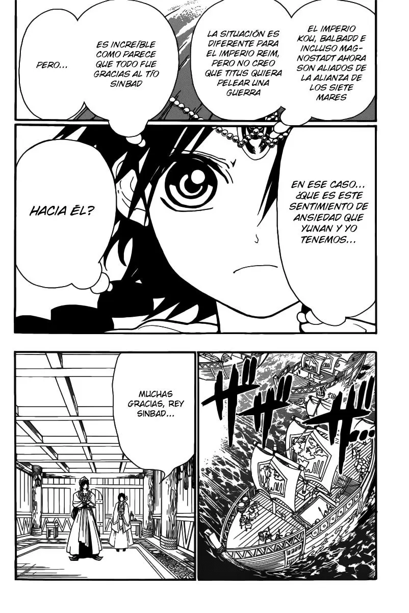 Magi - Labyrinth of Magic capítulo 282, página 8