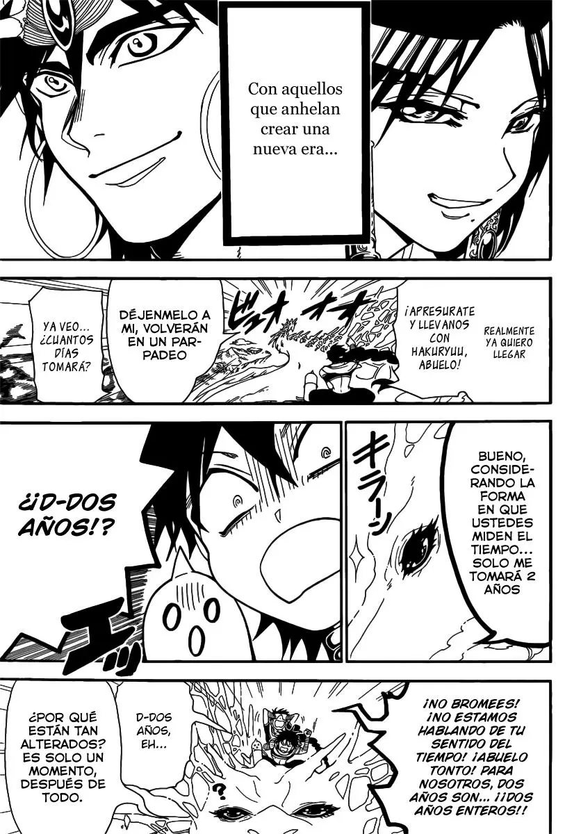 Magi - Labyrinth of Magic capítulo 282, página 18