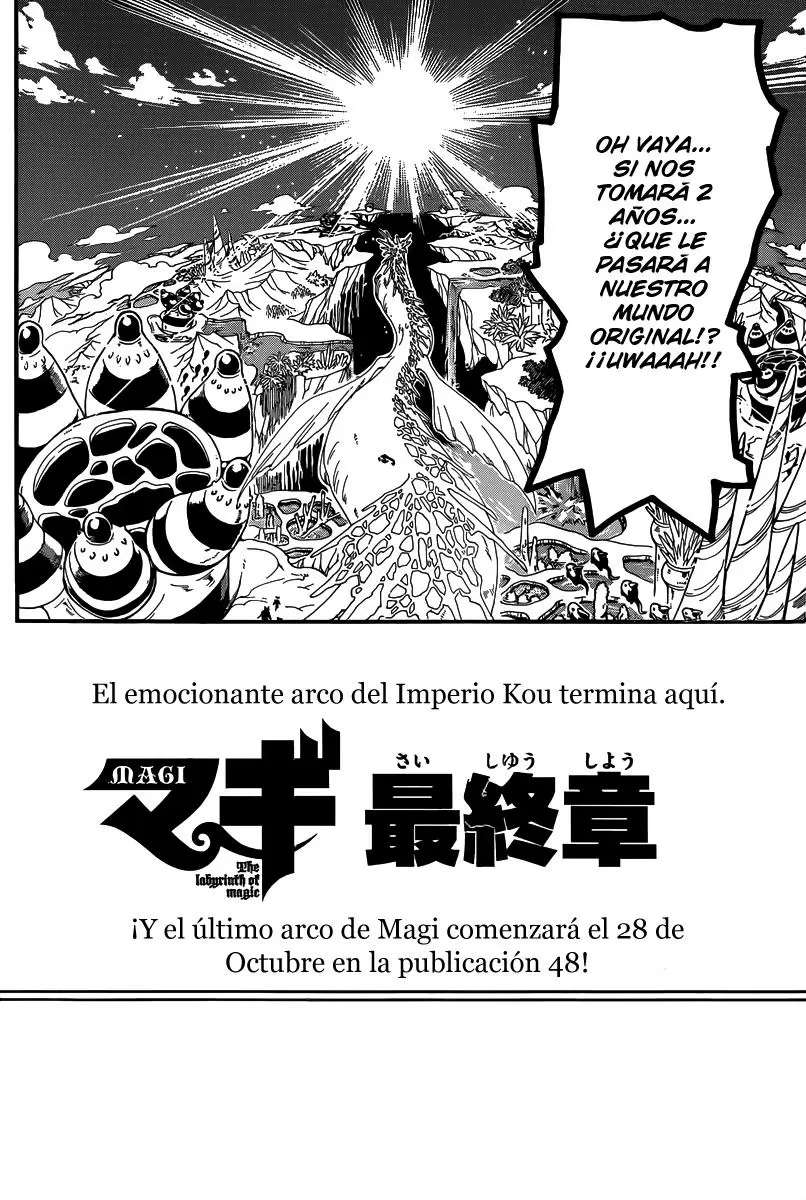 Magi - Labyrinth of Magic capítulo 282, página 19