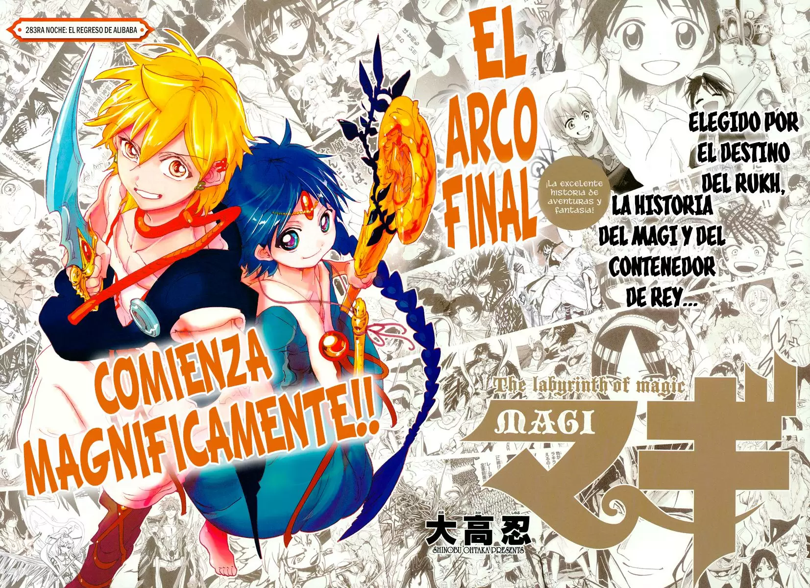 Magi - Labyrinth of Magic capítulo 283, página 2