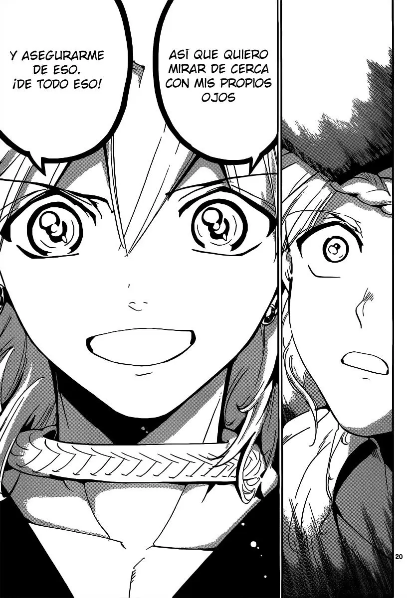 Magi - Labyrinth of Magic capítulo 283, página 20