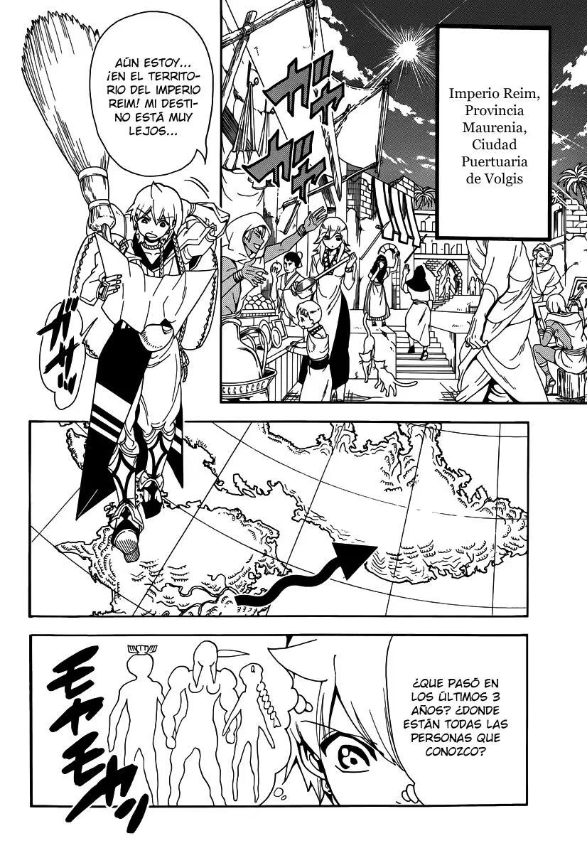 Magi - Labyrinth of Magic capítulo 284, página 4