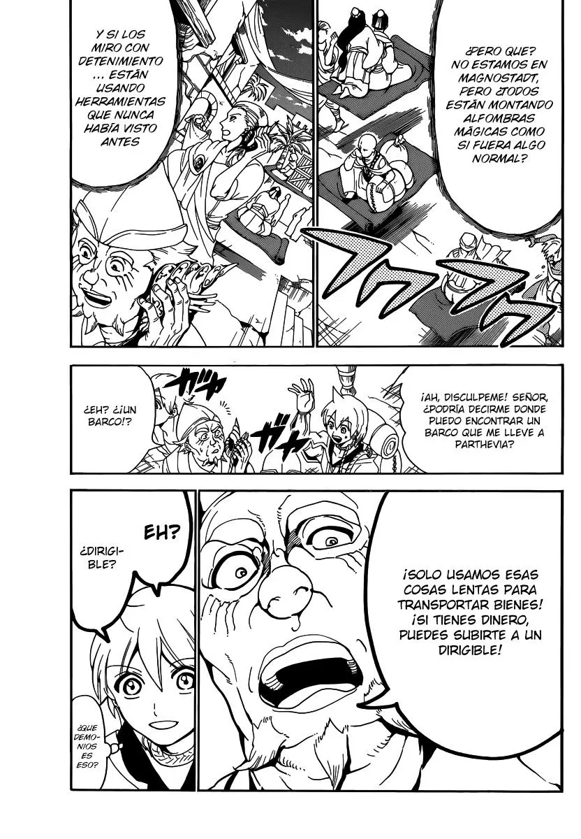 Magi - Labyrinth of Magic capítulo 284, página 7