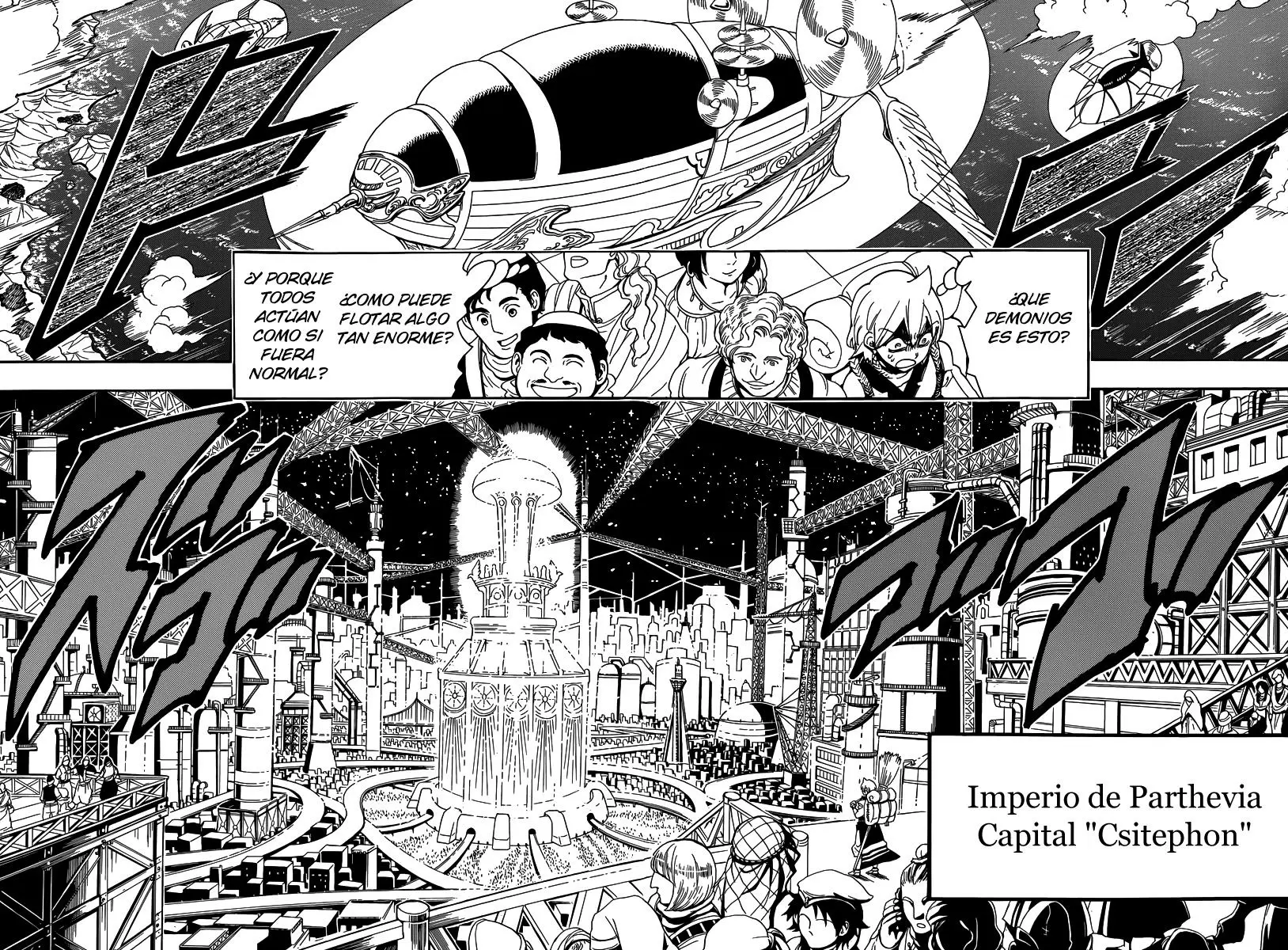 Magi - Labyrinth of Magic capítulo 284, página 11