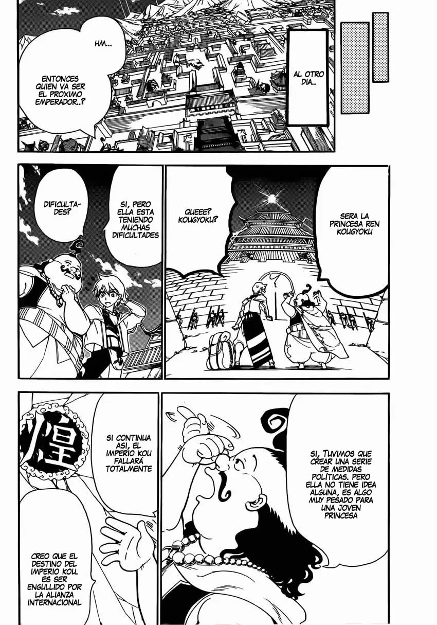 Magi - Labyrinth of Magic capítulo 288, página 16