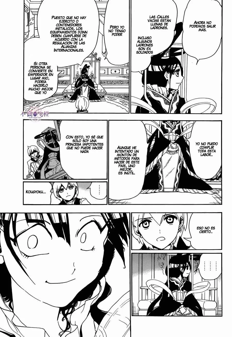 Magi - Labyrinth of Magic capítulo 290, página 10