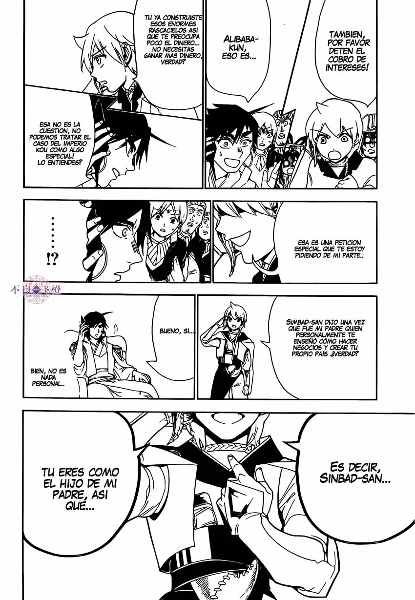 Magi - Labyrinth of Magic capítulo 291, página 11