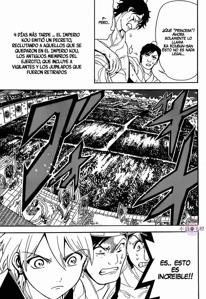 Magi - Labyrinth of Magic capítulo 292, página 10
