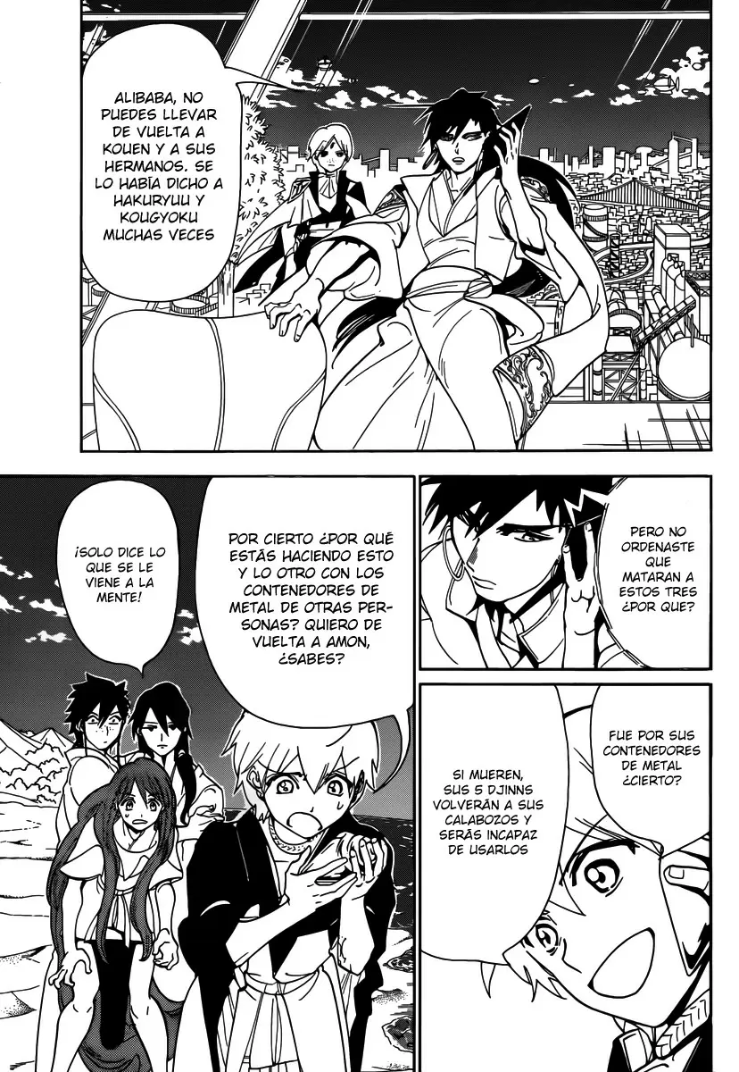 Magi - Labyrinth of Magic capítulo 294, página 13