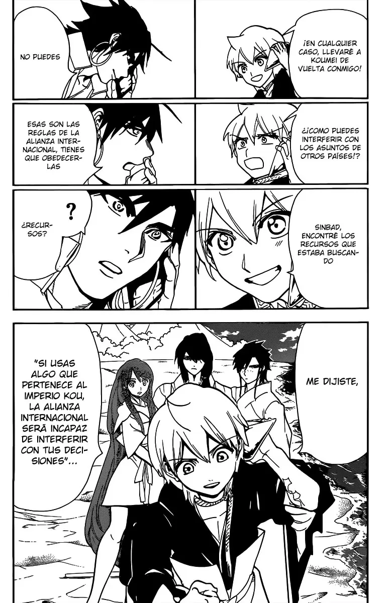Magi - Labyrinth of Magic capítulo 294, página 14