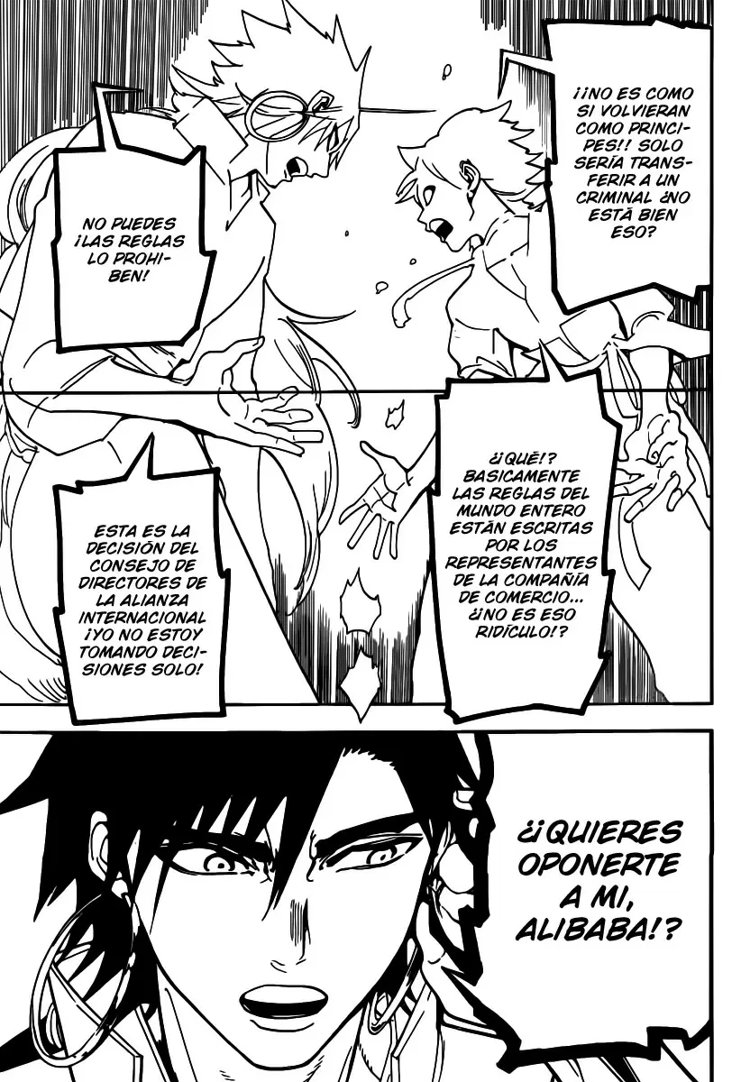 Magi - Labyrinth of Magic capítulo 294, página 17