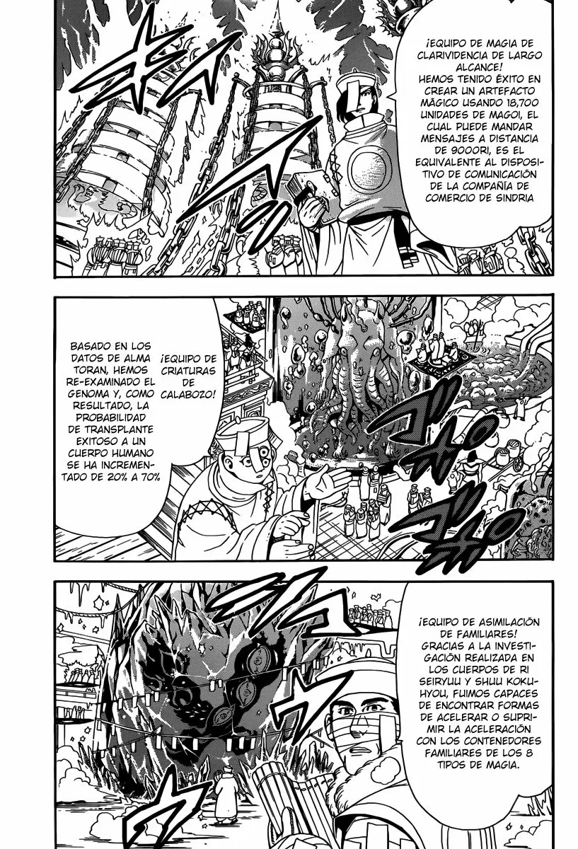 Magi - Labyrinth of Magic capítulo 295, página 8