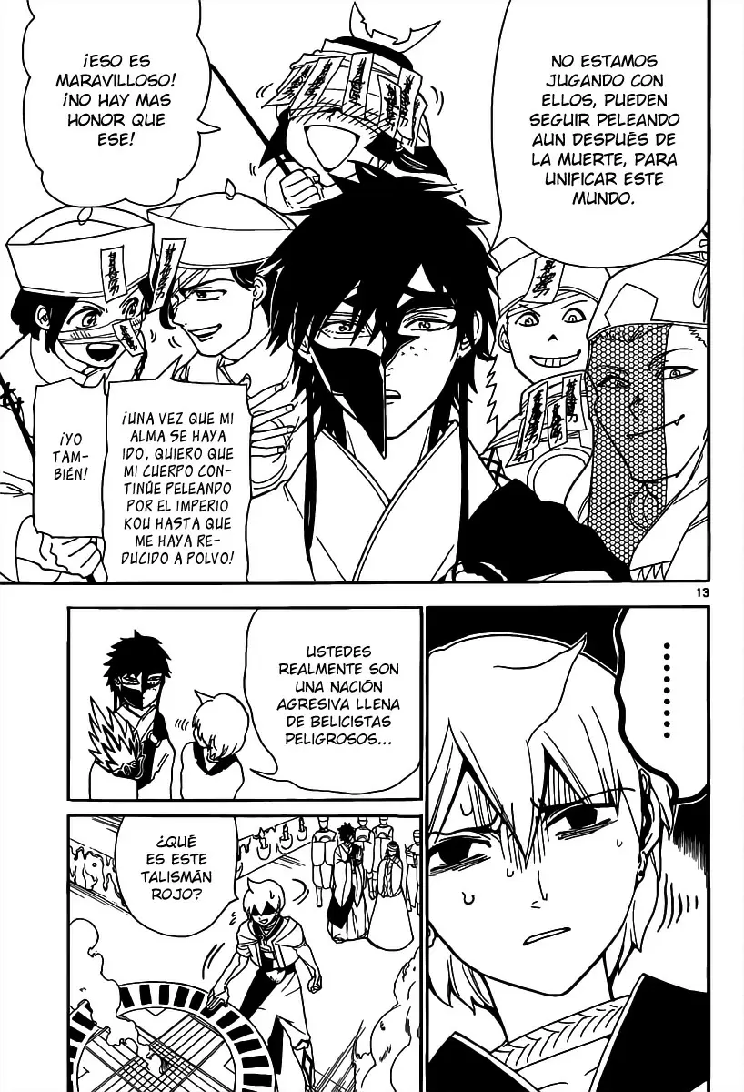 Magi - Labyrinth of Magic capítulo 295, página 12
