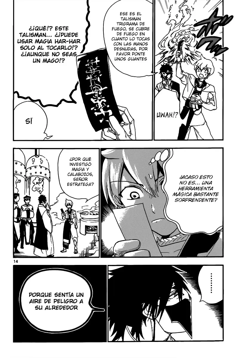 Magi - Labyrinth of Magic capítulo 295, página 13