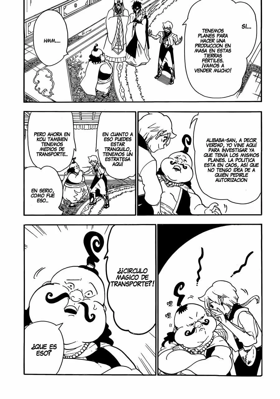 Magi - Labyrinth of Magic capítulo 296, página 4