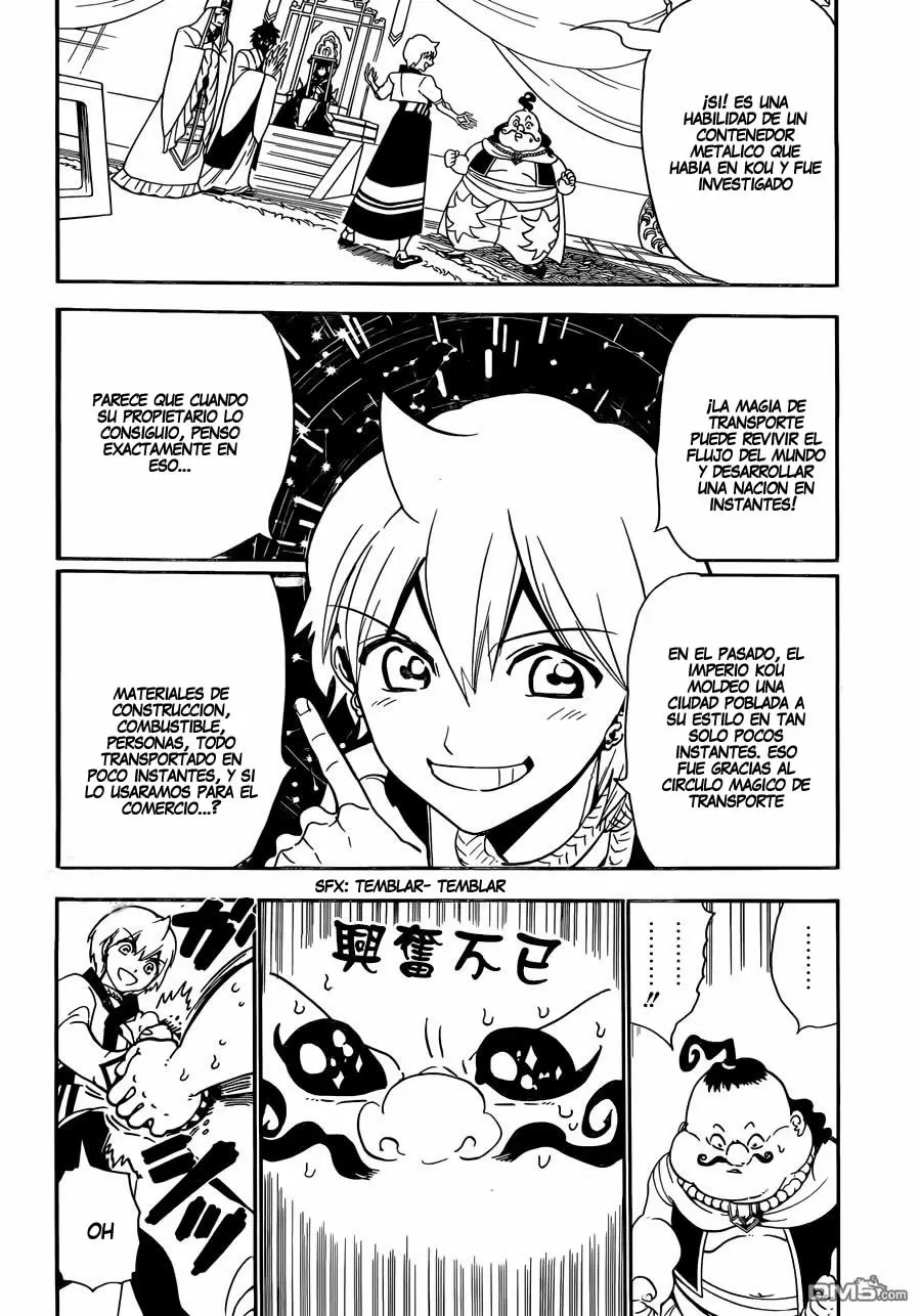 Magi - Labyrinth of Magic capítulo 296, página 5