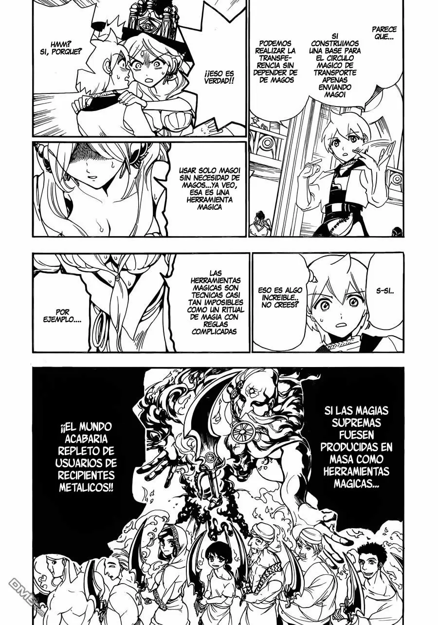 Magi - Labyrinth of Magic capítulo 297, página 11