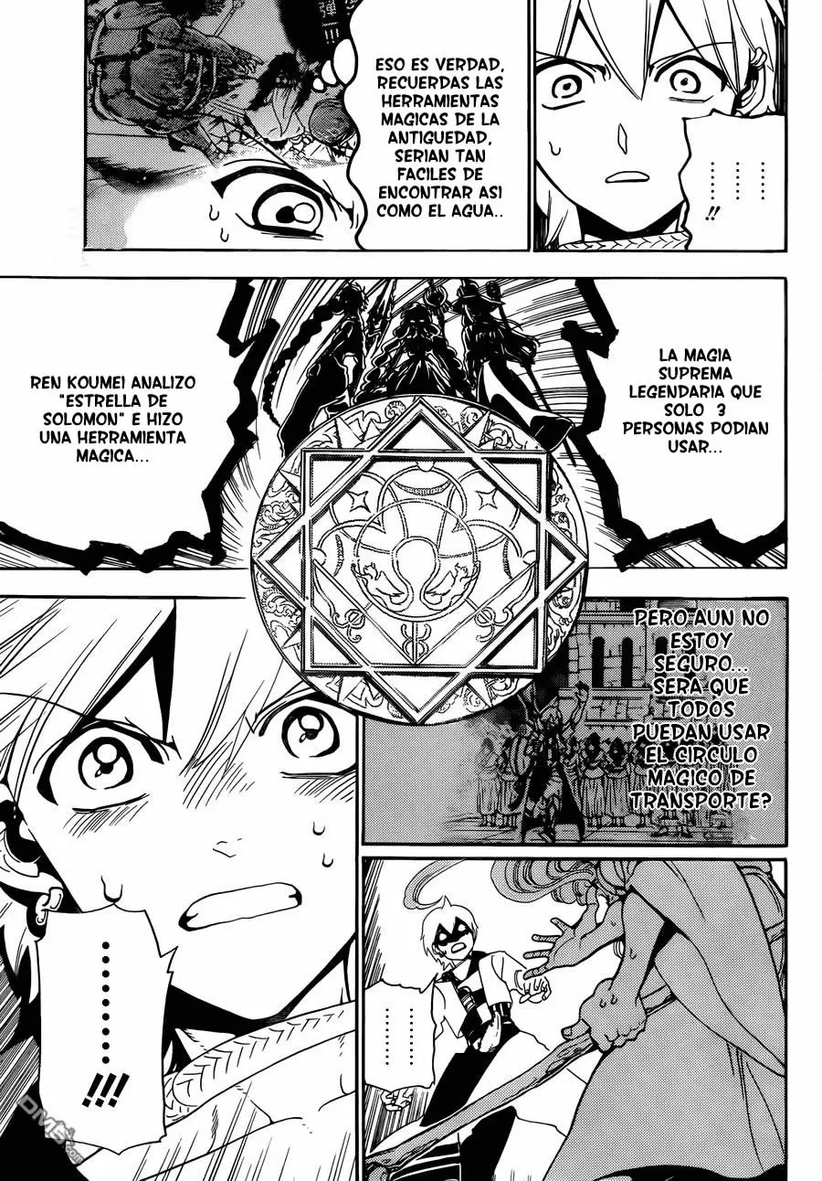 Magi - Labyrinth of Magic capítulo 297, página 12