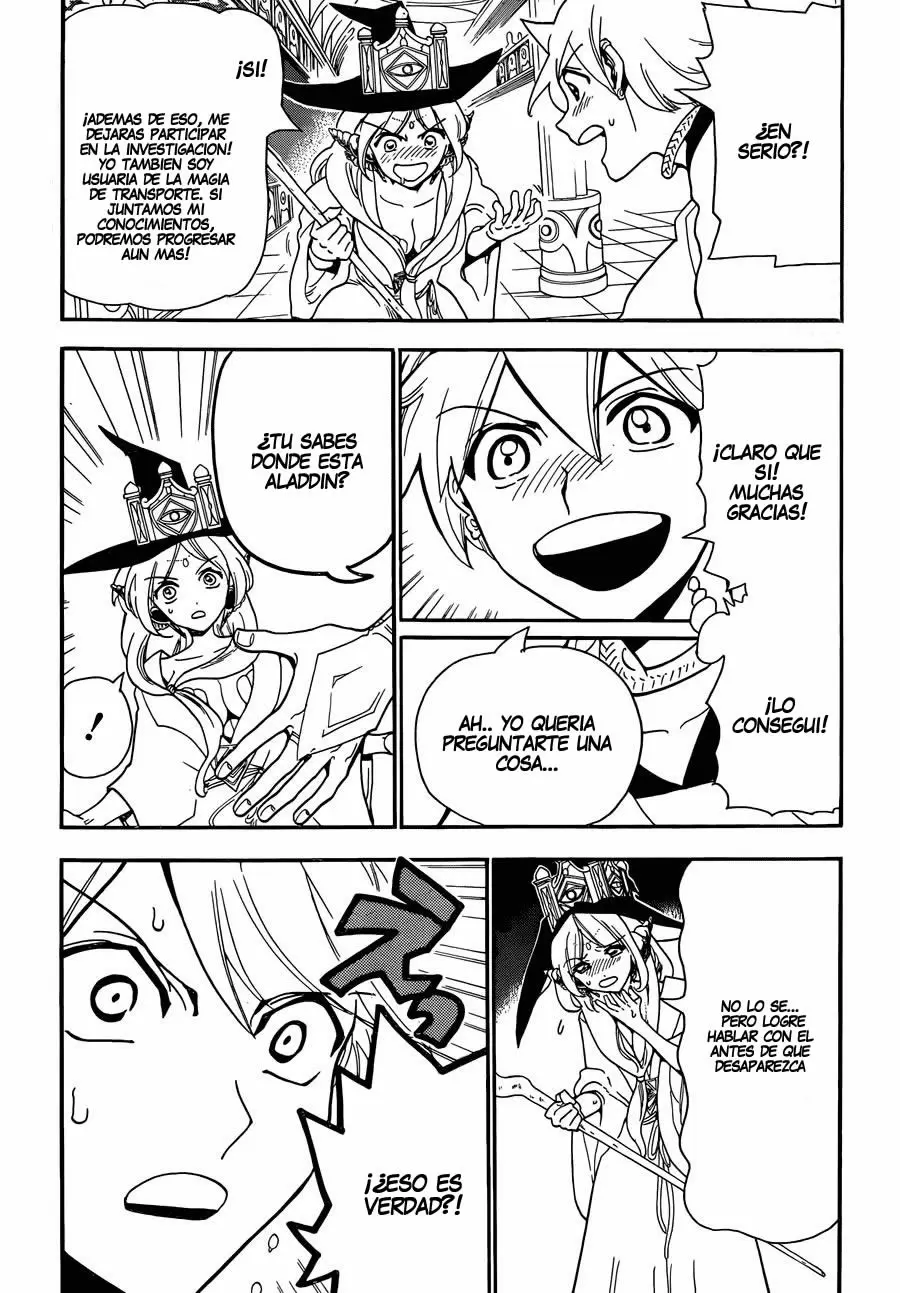 Magi - Labyrinth of Magic capítulo 297, página 14